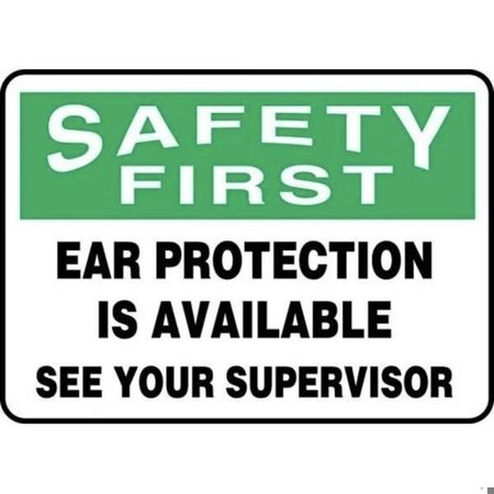 Accuform OSHA CAUTION SAFETY SIGN CONFINED MCSP627VA MCSP627VA